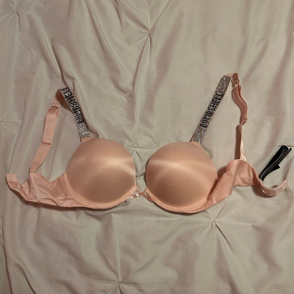 Victoria’s Secret Bombshell Rhinestone Push-Up Bra